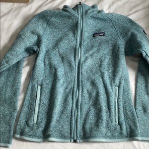 Patagonia Teal Zip up